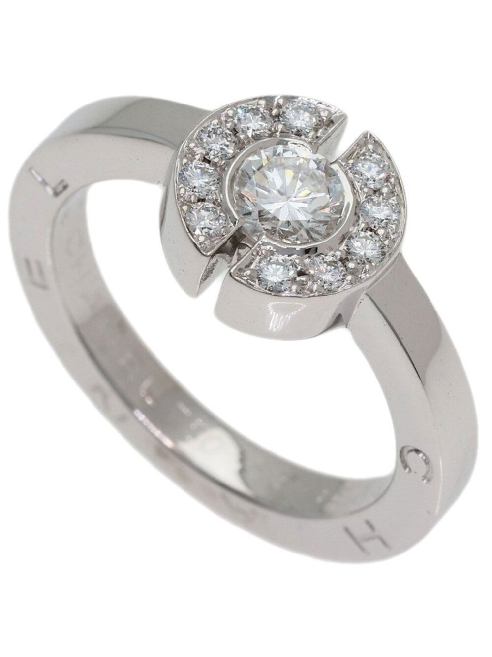 Chanel Diamond 53 Ring 18K White Gold